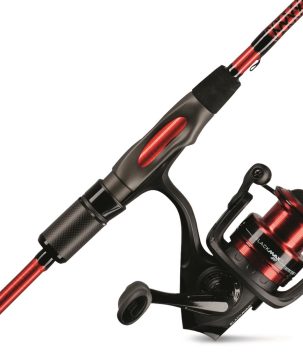Ugly Stik Carbon Spinning Reel and Fishing Rod Combo